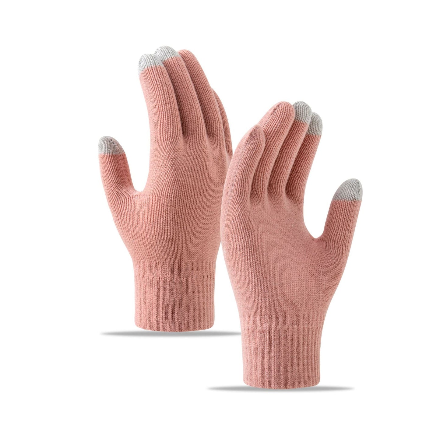Touchscreen Winter Knitted Gloves for Cycling and Fitness