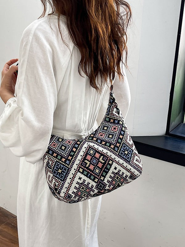 Canvas Tote Bag For Women Trendy Casual Multi-Purpose Crossbody Bag