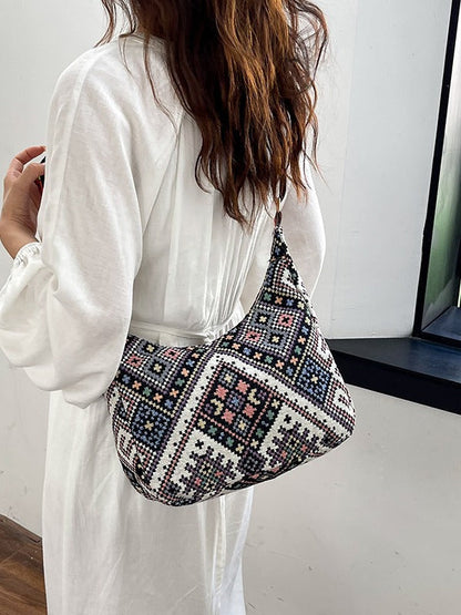 Canvas Tote Bag For Women Trendy Casual Multi-Purpose Crossbody Bag