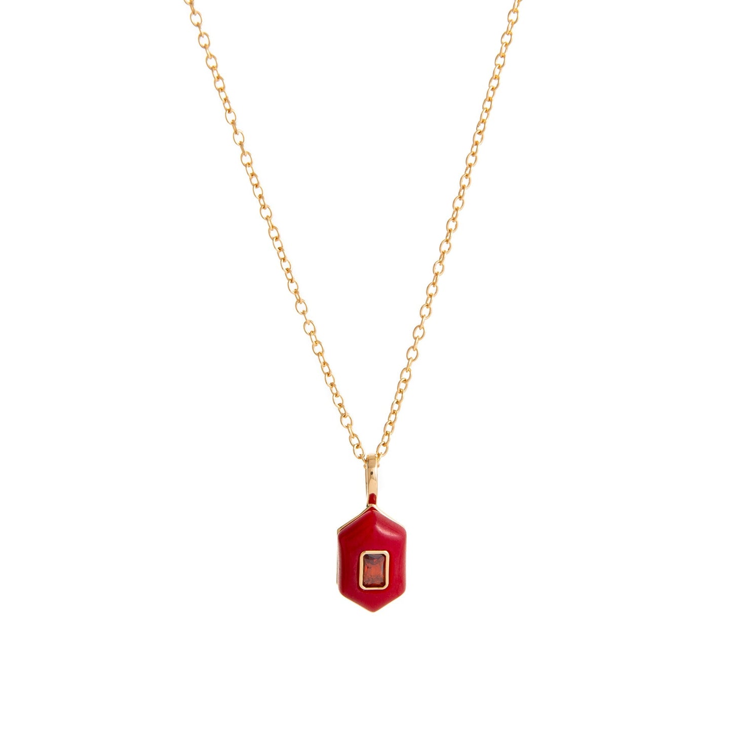 Trendy Rhinestone Waterdrop Pendant Chain Necklace