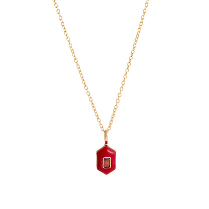 Trendy Rhinestone Waterdrop Pendant Chain Necklace