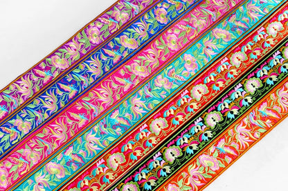 Colorful Embroidery, Wide Waistband, Women'S Decorative Ethnic Style Clothing, Dress, Women'S Waist, Versatile Slim Fitting Belt