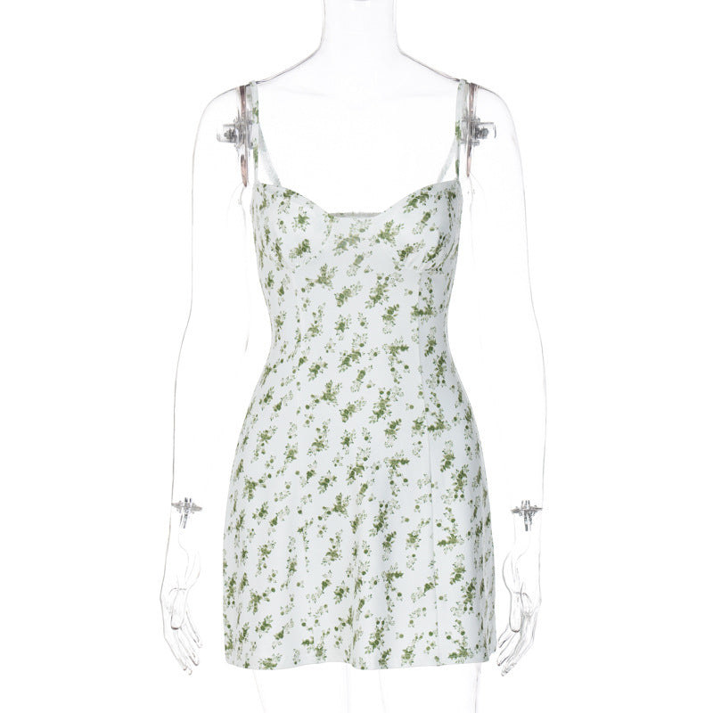 Floral Print Slip Dress Lightweight Casual Summer Dress