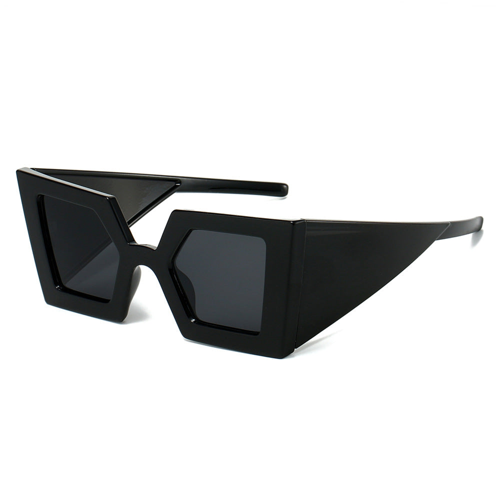 Trendy Fashion Oversized Sunglasses for Outdoor Activities