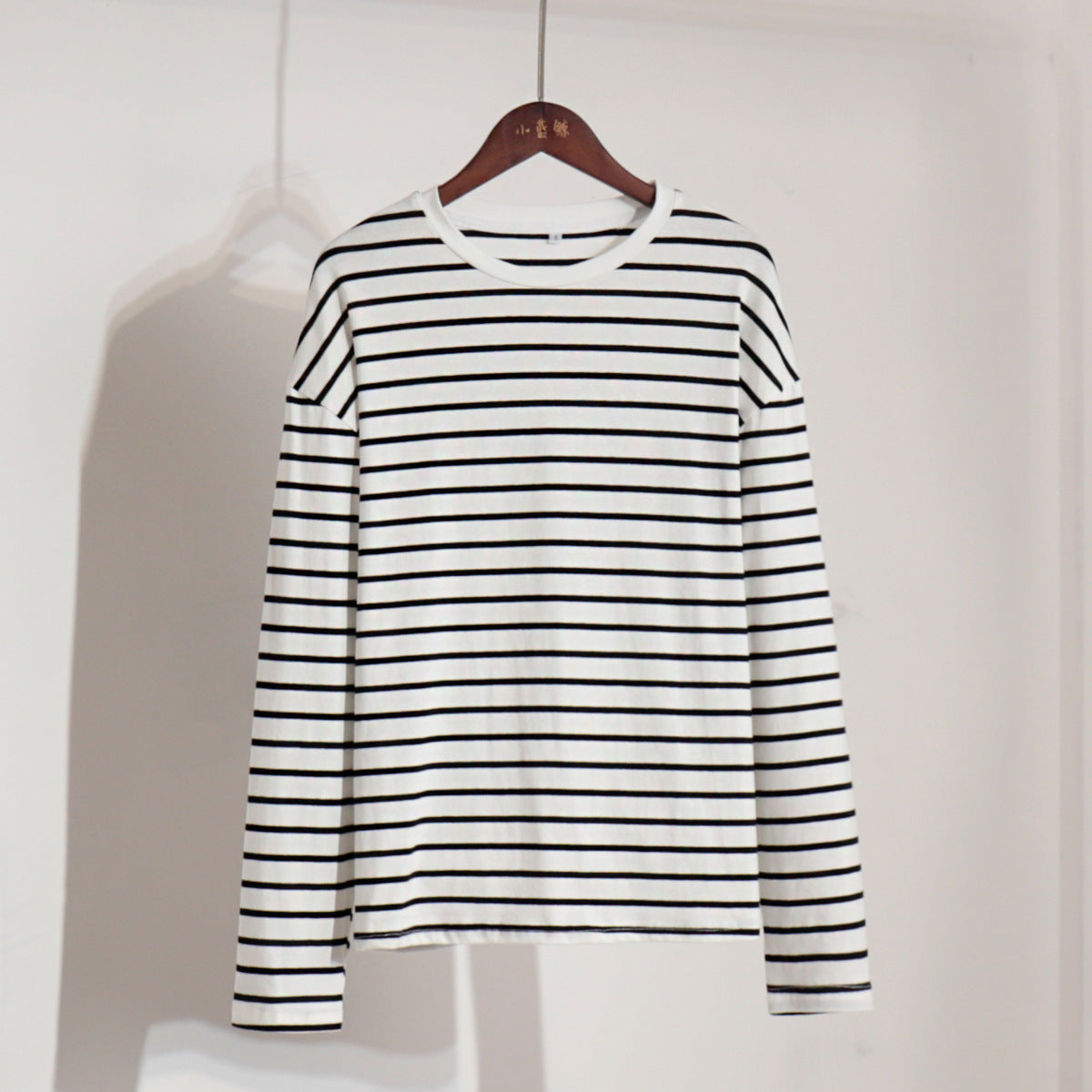 Long Sleeve Striped T-Shirt Casual Cotton Top