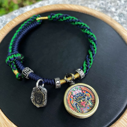 Tibetan Ethnic Zakiram Bracelet Hand-Woven Rope Bracelet