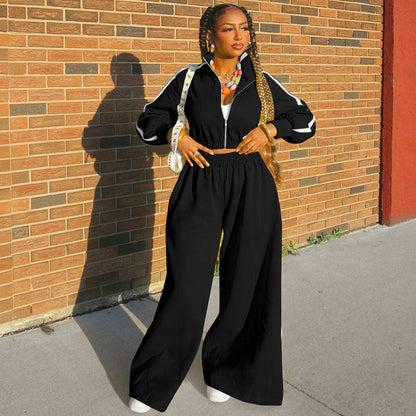 Fashionable Long Sleeve Cardigan Set with Casual Chic Style