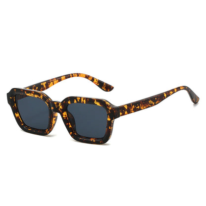 Trendy Square Frame Sunglasses for Men Stylish UV400 Protection