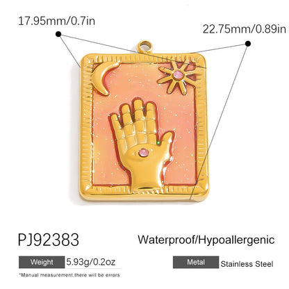 Cartoon Bee Pendant DIY Jewelry Accessories Handmade Necklace