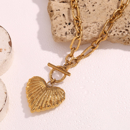 2+ Irregular Chain Love Pendant Necklaces