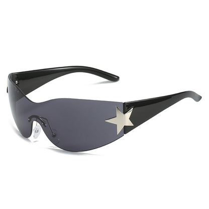 Trendy Star-Shaped Sunglasses for Women