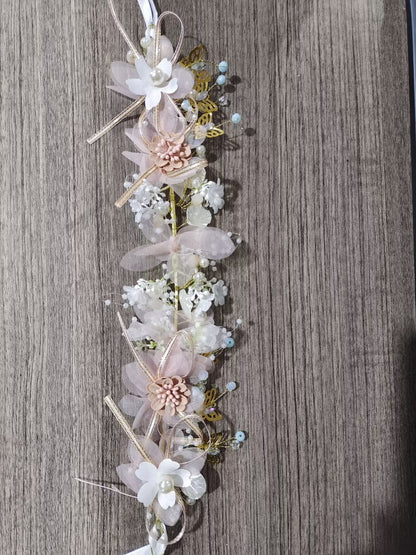 Floral Headband Wedding Hair Accessory for Brides