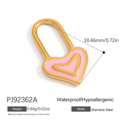 Cute DIY Stainless Steel Jewelry Accessories for Bracelets Necklaces Earrings