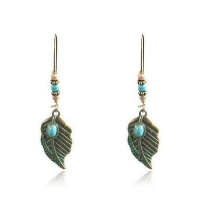 Bohemian Hippie Style Statement Dangle Earrings