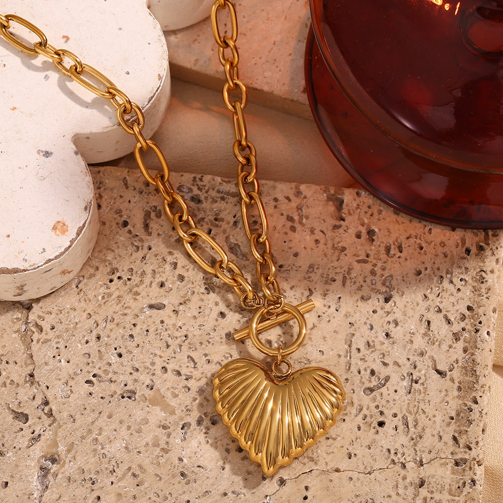 2+ Irregular Chain Love Pendant Necklaces