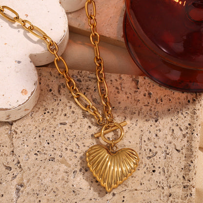 2+ Irregular Chain Love Pendant Necklaces