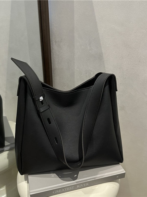 Large Capacity Commuter Tote Bag Set Stylish Shoulder Bag