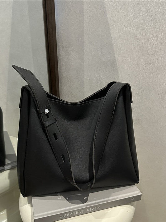 Large Capacity Commuter Tote Bag Set Stylish Shoulder Bag