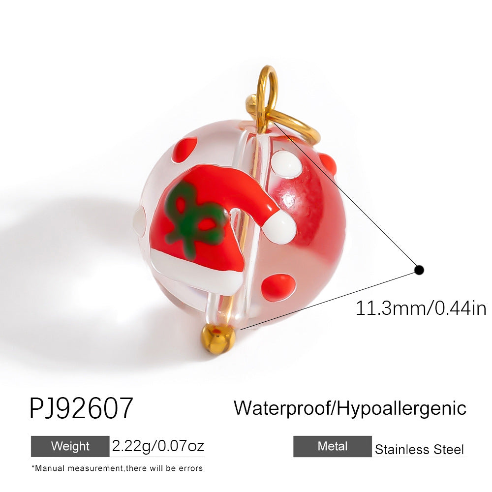 Christmas Limited Stainless Steel DIY Santa Accessory Set