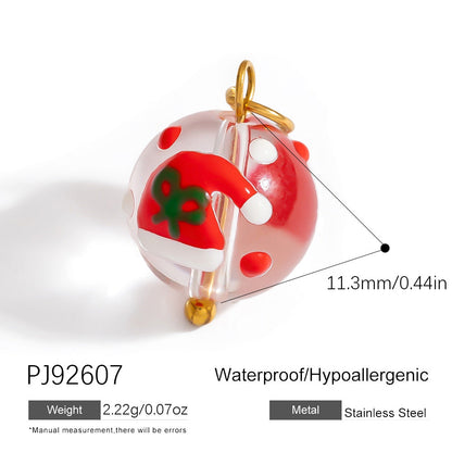 Christmas Limited Stainless Steel DIY Santa Accessory Set