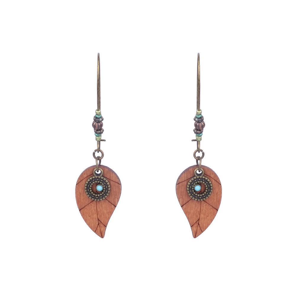 Trendy Vintage Boho Tassel Earrings Alloy Drop Dangle Jewelry Set