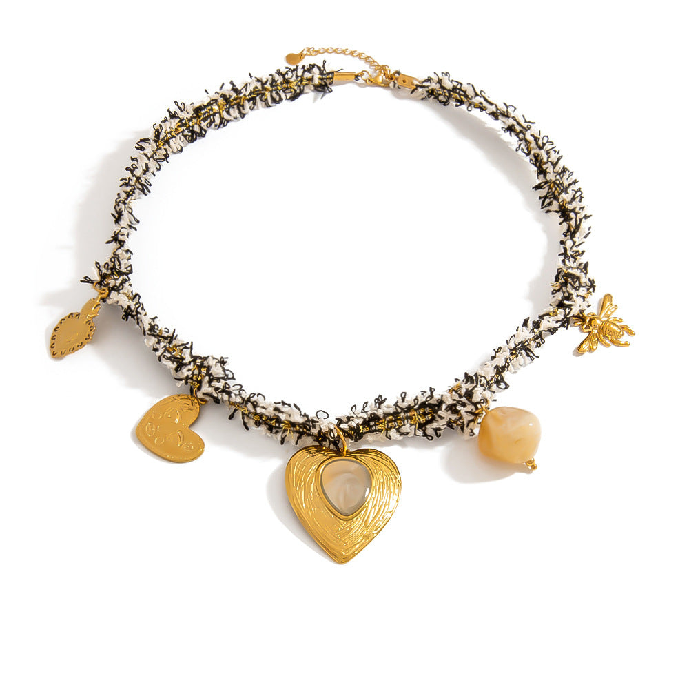 Trendy Heart Pendant Necklaces for Women