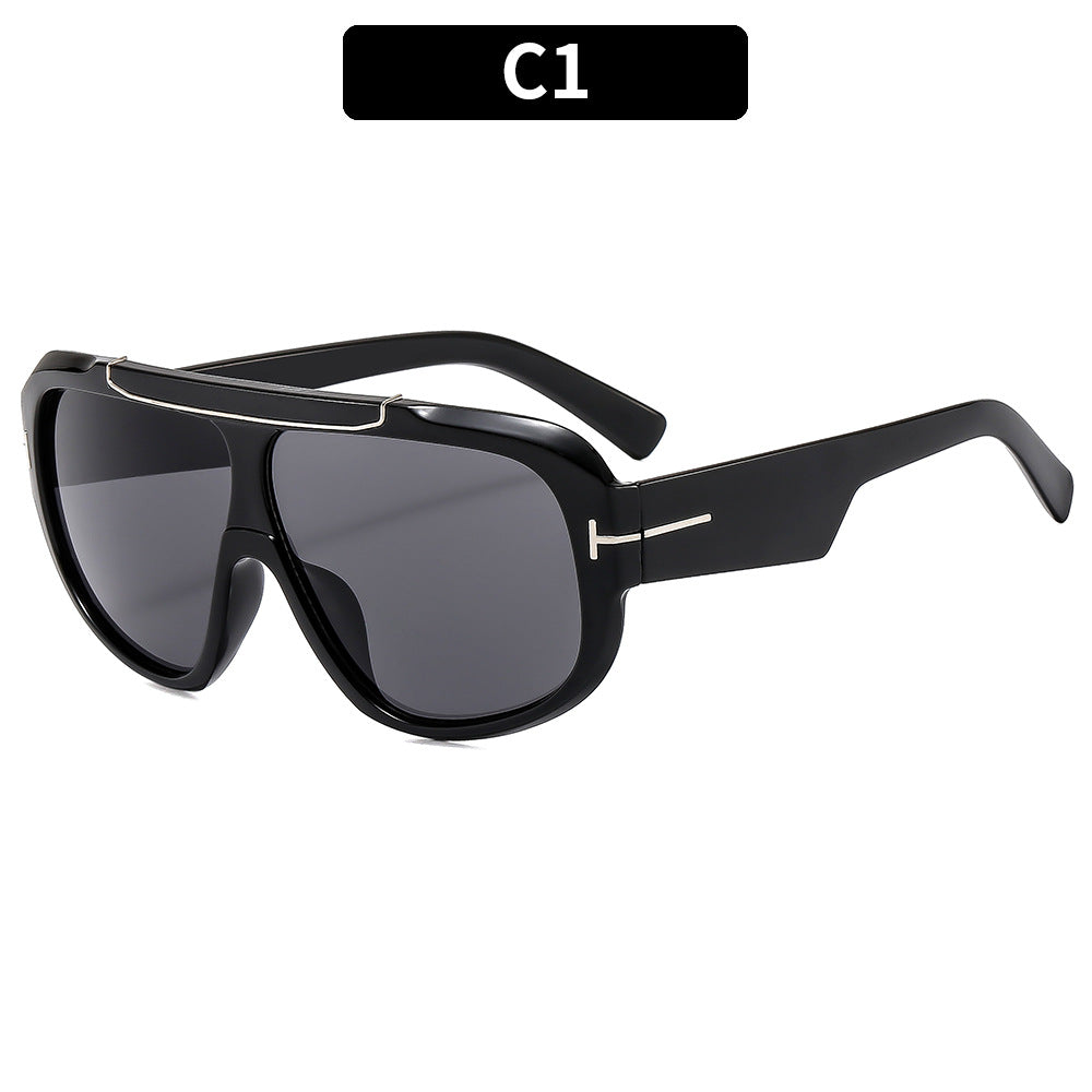Trendy Oversized Sports Sunglasses for Men and Women