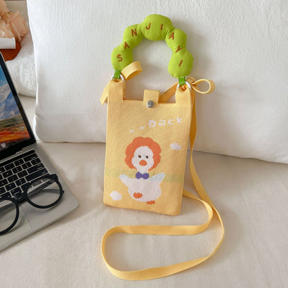 Cosbai - Mini Knitted Crossbody &amp; Handbag