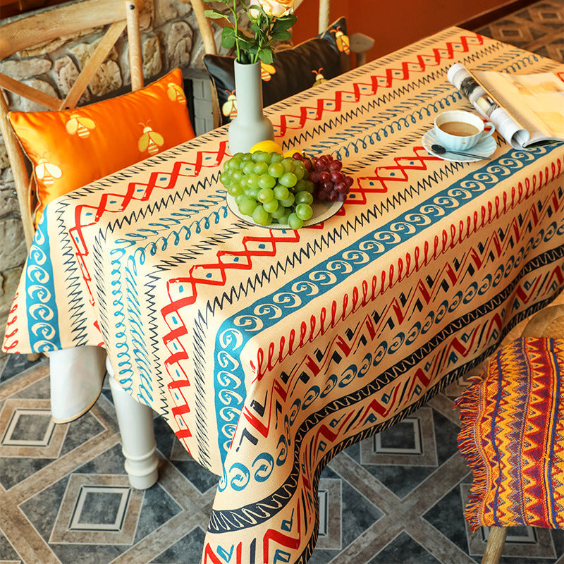 Tablecloth Bohemian Ethnic Style Coffee Tablecloth