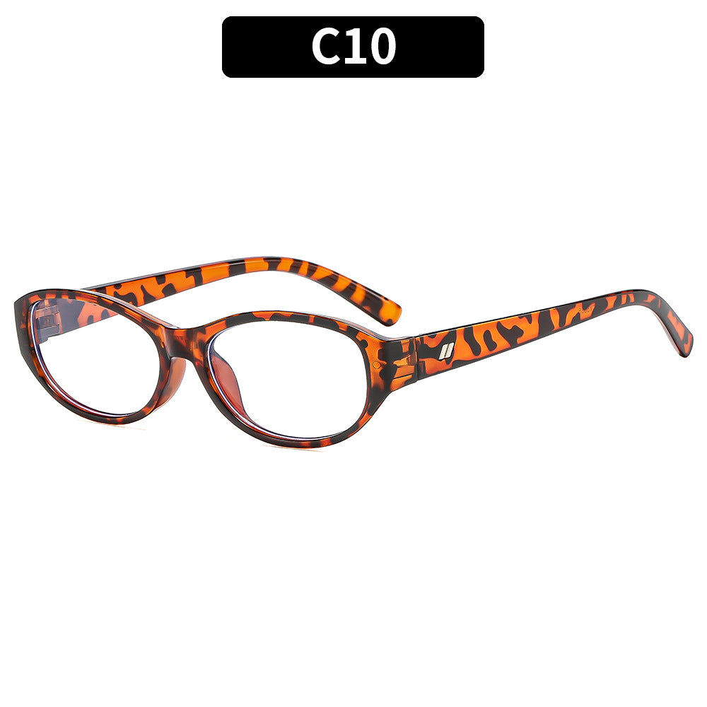 Oval Cat Eye Sunglasses Classic Retro Outdoor Fashion Shades