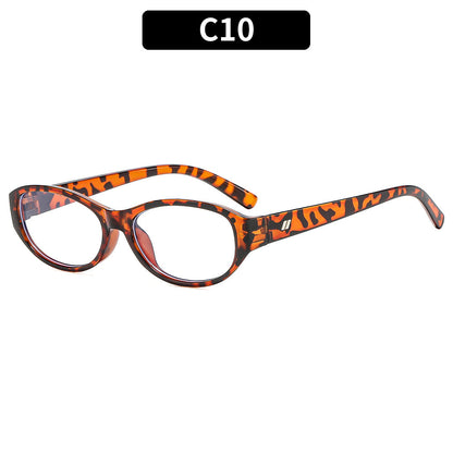 Oval Cat Eye Sunglasses Classic Retro Outdoor Fashion Shades