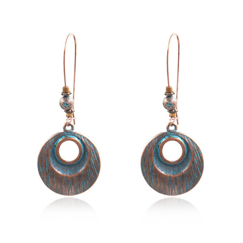 Bohemian Hippie Style Statement Dangle Earrings