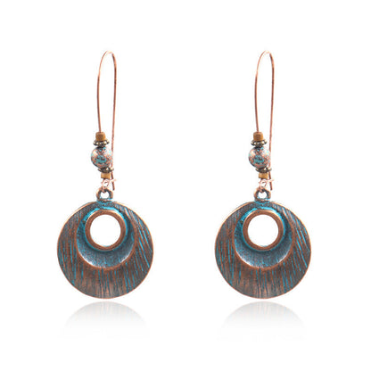 Bohemian Hippie Style Statement Dangle Earrings