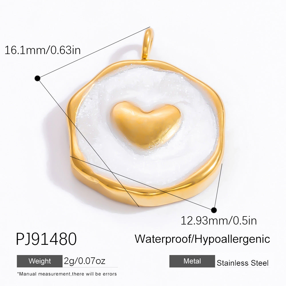 Bohemian Style Stainless Steel Beach Pendant Necklace