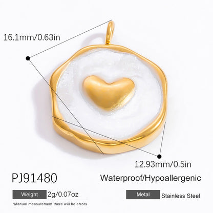 Bohemian Style Stainless Steel Beach Pendant Necklace