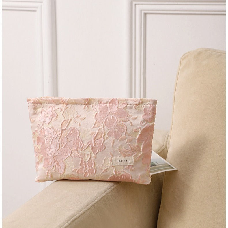 Large Capacity Floral Makeup Bag