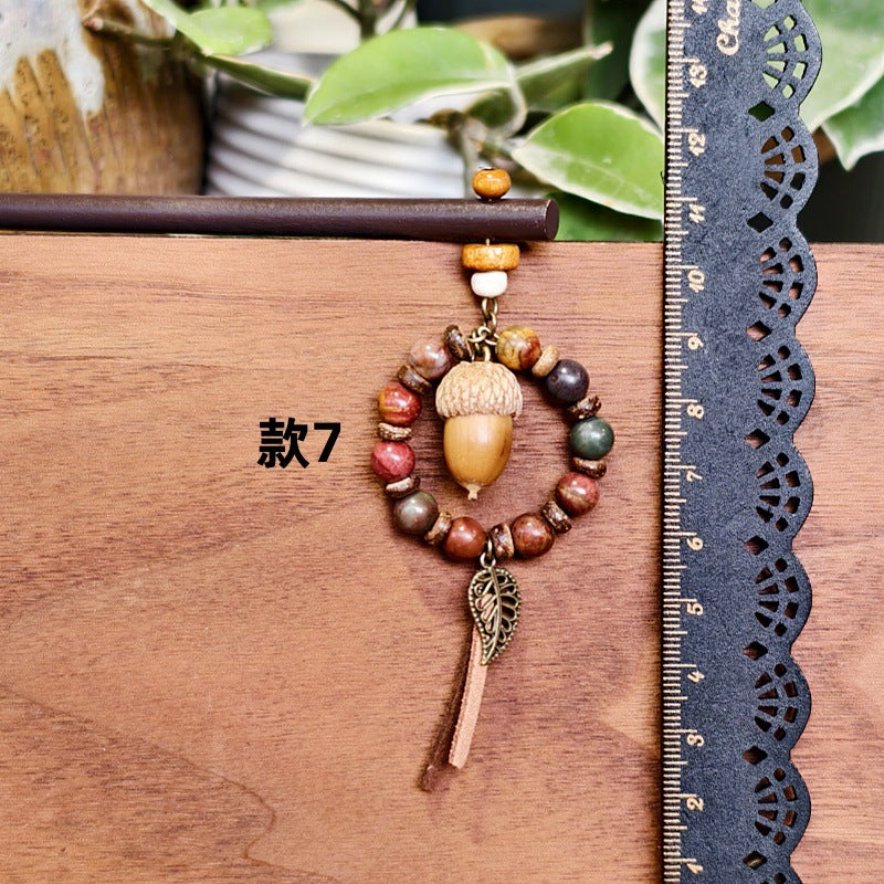 Vintage Leaf Hairpin Handmade Alloy Hair Accessories
