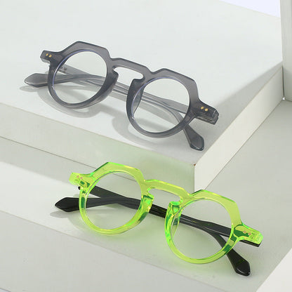 Retro Round Frame Sunglasses for Men and Women