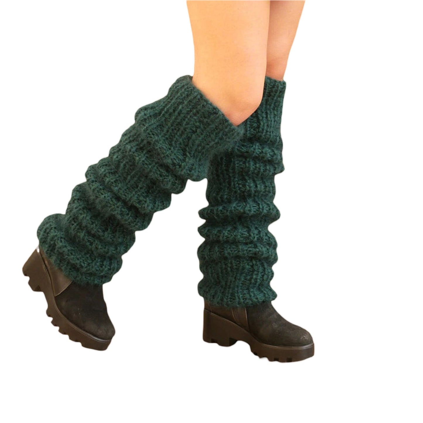 Mohair Long Pile Pile Socks Women Fashion Casual Knit Socks