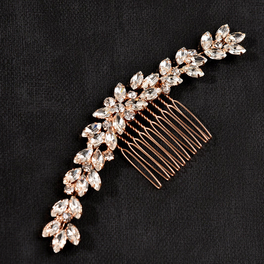 Classy Women's Updo Hair Bun Maker with Rhinestones