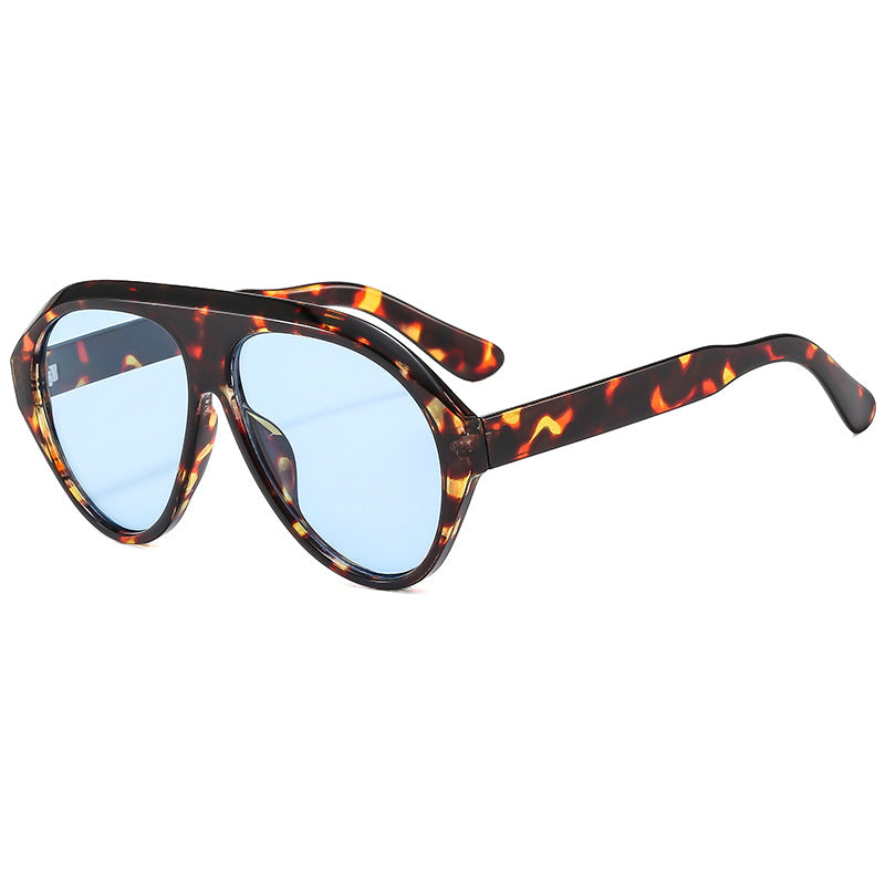 Trendy Oversized Sunglasses Classic Pilot Style UV400 Protection