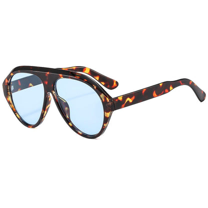 Trendy Oversized Sunglasses Classic Pilot Style UV400 Protection