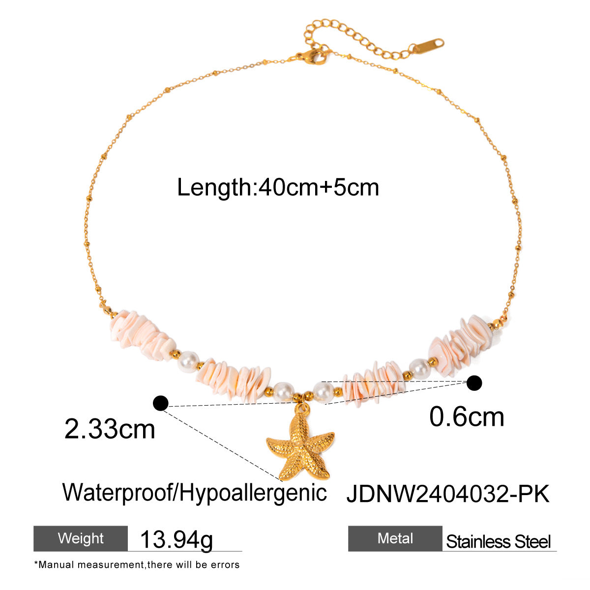 Pearl Shell Pendant Cute Necklace