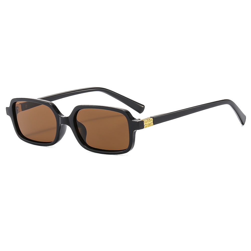 Retro Style Square Frame Sunglasses for Women - UV400 Protection