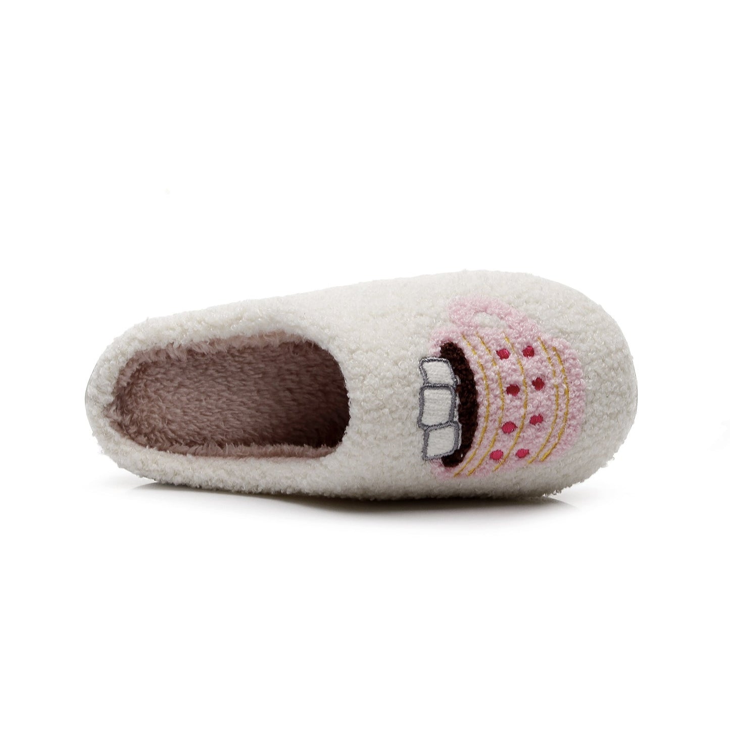 Cute Thicken Fleece Non-Slip Indoor Slippers