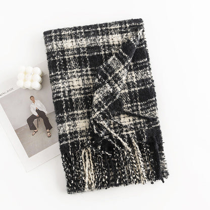 Scarvii - Autumn and Winter Plaid Scarf for Women