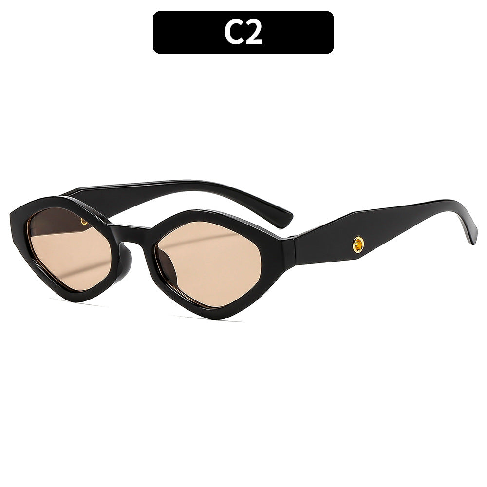 Trendy Polygon Sunglasses for Men and Women