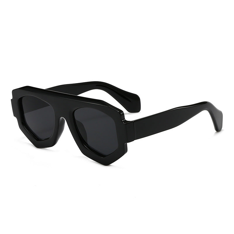Geometric Cat Eye Sunglasses Trendy UV400 Protection