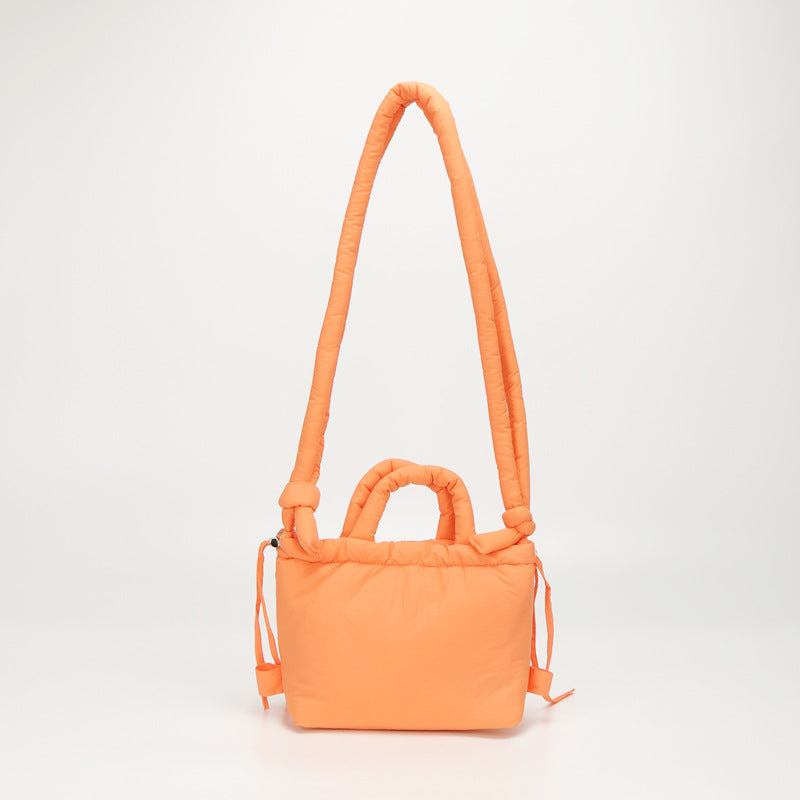 Lightweight Nylon Bucket Bag for Women