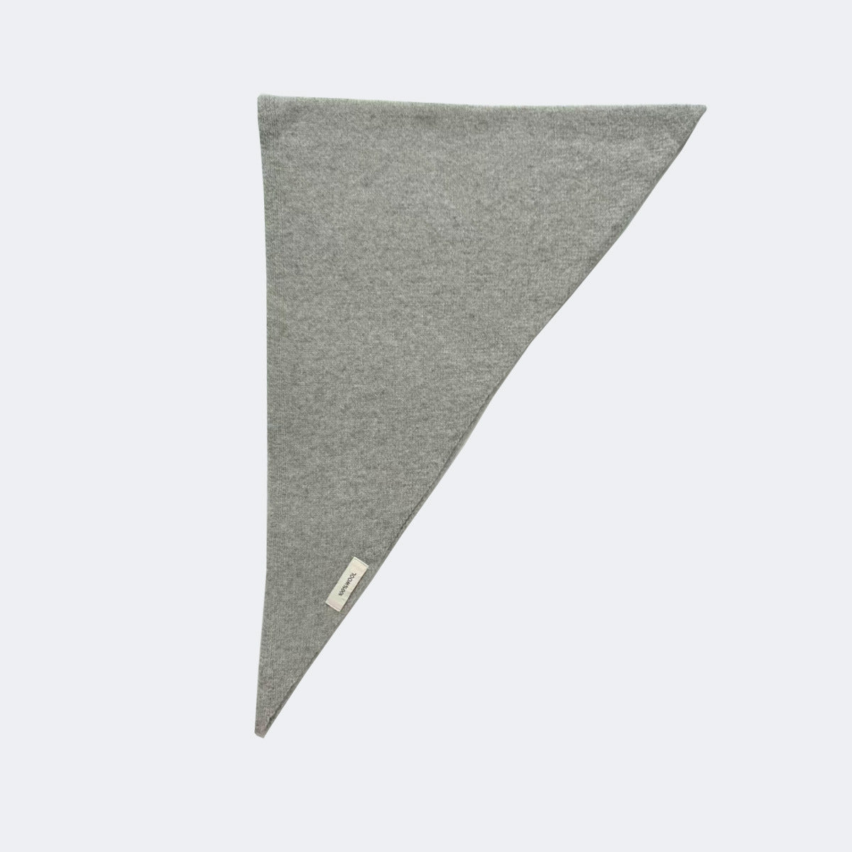 12 Color Selection 100% Wool Knitted Triangle Scarf for Women